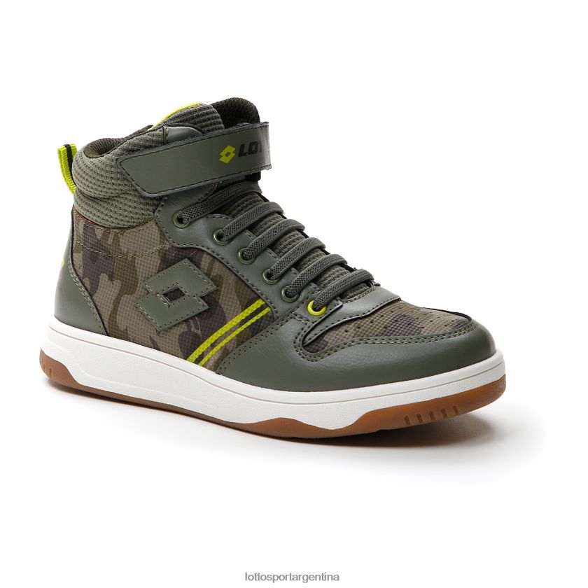 Lotto ROCKET AMF III MID CAMO CL S Niños Zapatos TP02XJ1060