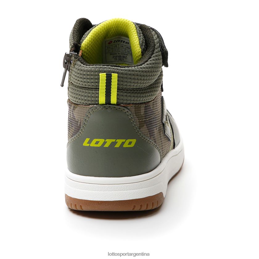 Lotto ROCKET AMF III MID CAMO CL S Niños Zapatos TP02XJ1060