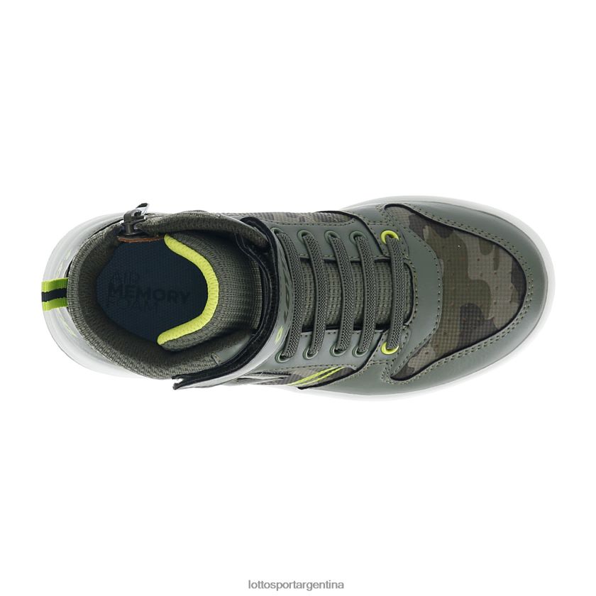 Lotto ROCKET AMF III MID CAMO CL S Niños Zapatos TP02XJ1060