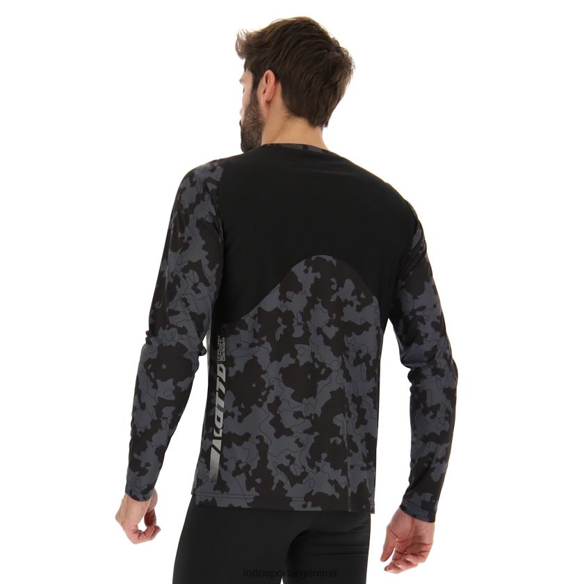 Lotto CAMISETA RUN FIT II DE ML 1 Hombre Vestir TP02XJ481