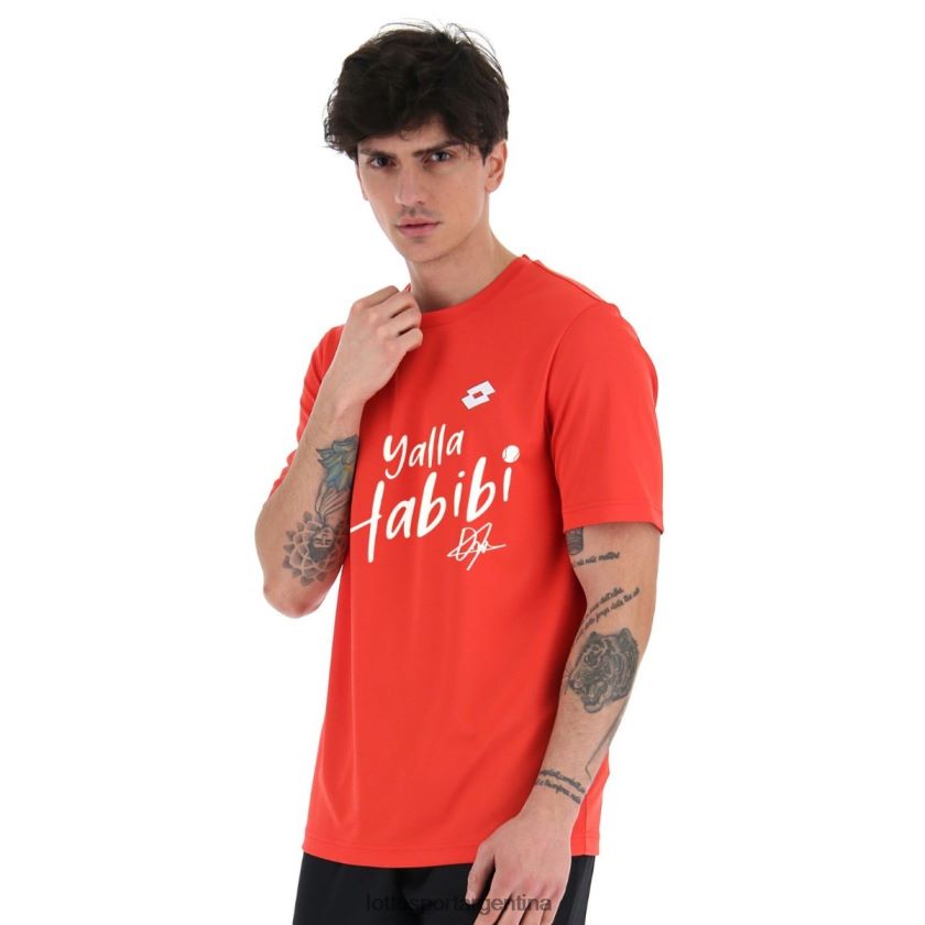 Lotto HABIBI JABEUR M Y ROJO Hombre Vestir TP02XJ441