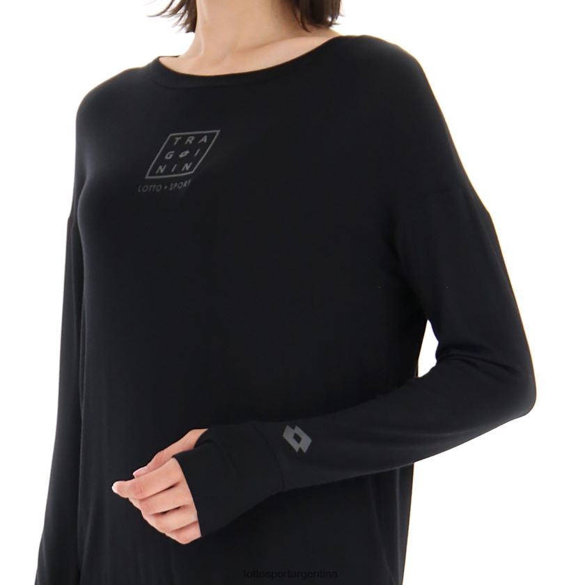 Lotto CAMISETA DYNAMICO W VII LS Mujer Vestir TP02XJ888