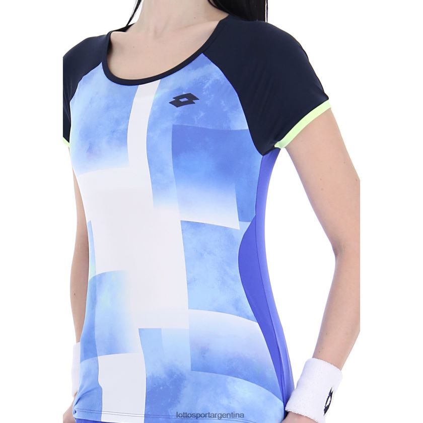 Lotto CAMISETA TOP TEN W III PRT1 PL Mujer Vestir TP02XJ942